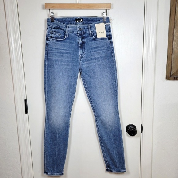 Mother The Looker Ankle Jeans We The Animals Wash Size 26 NWT - Picture 1 of 12